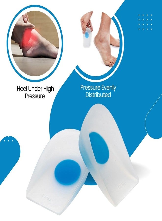 Aktive Support 561 Silicon Heel Cushion - Medium (White) - Image 5