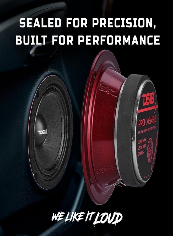 DS18 6-Inch 450 W Car Pro Audio Midrange Loud Speaker - Image 4