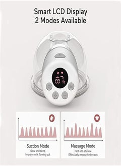 Filly Wearable Double Electric Breast Pump, Low Noise, Smart Display, 2 Modes 9 Levels  - Image 2