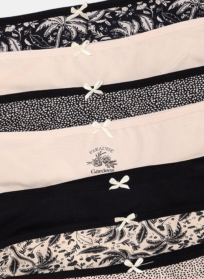 Pack of 7 Colored Bikini Panties