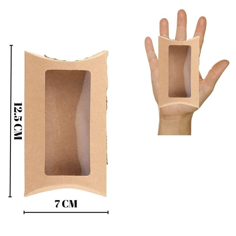 DEV 20 Pcs Brown Decorative Folding Paper Gift Boxes For Gifting Chocolates Dryfruits Items Fancy Decorative packaging In Marriage Pooja Function Packing For Valentine GiftingBrown 20 - Image 2
