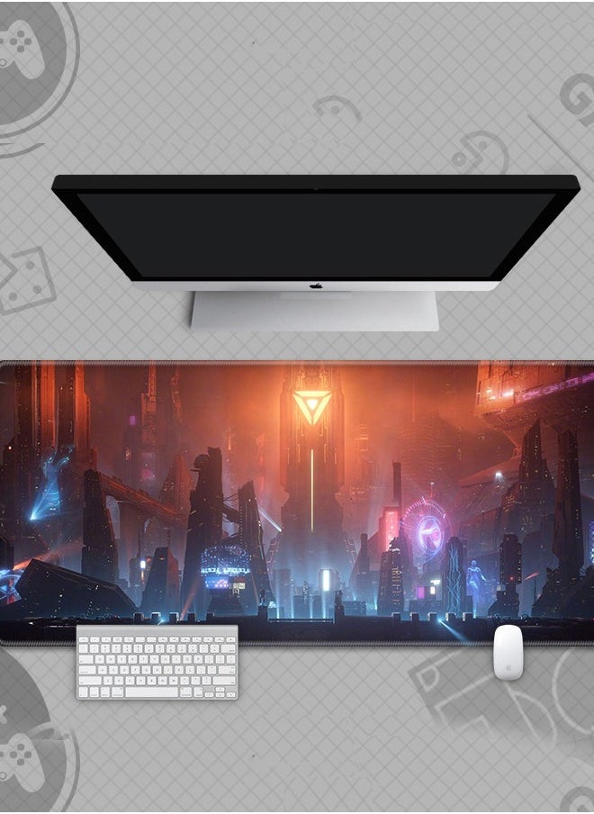 1000x500mm Large Gaming Mouse Pad ,Anti-SkidMousepad Large Keyboard Mouse Pad DeskMat with Stitched Edges