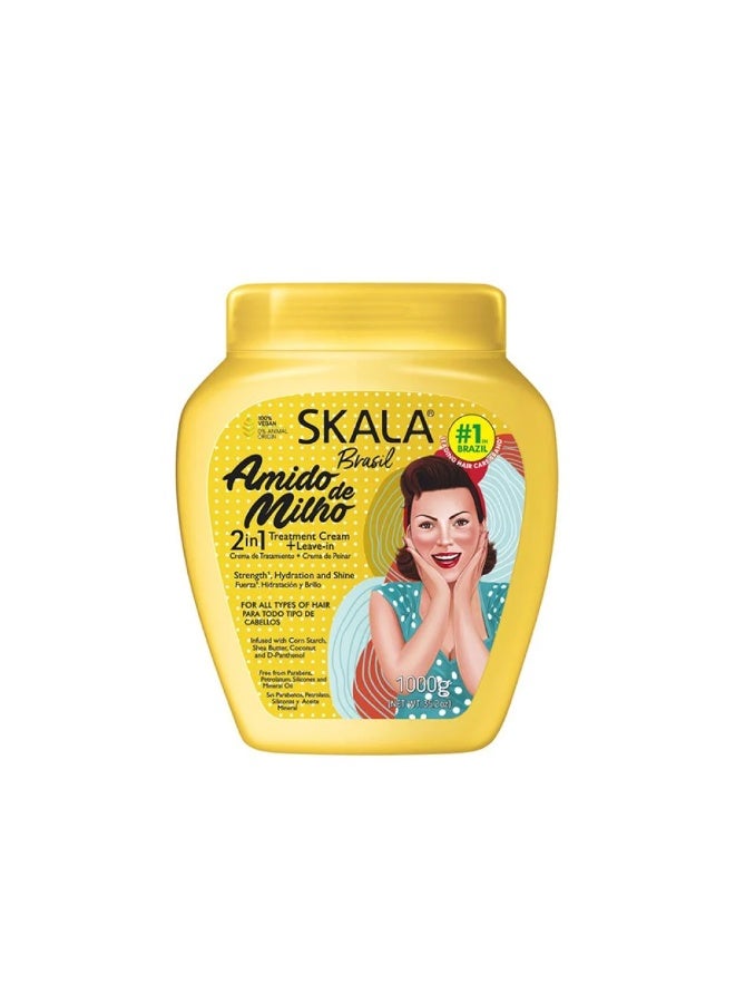 Scala Brazil - Cream Amido de Milho with Corn Starch Extract