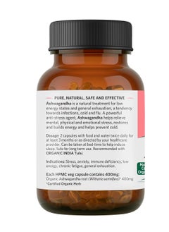 Organic India Ashwagandha Relieves Stress And Vitality Organic india  - Image 3