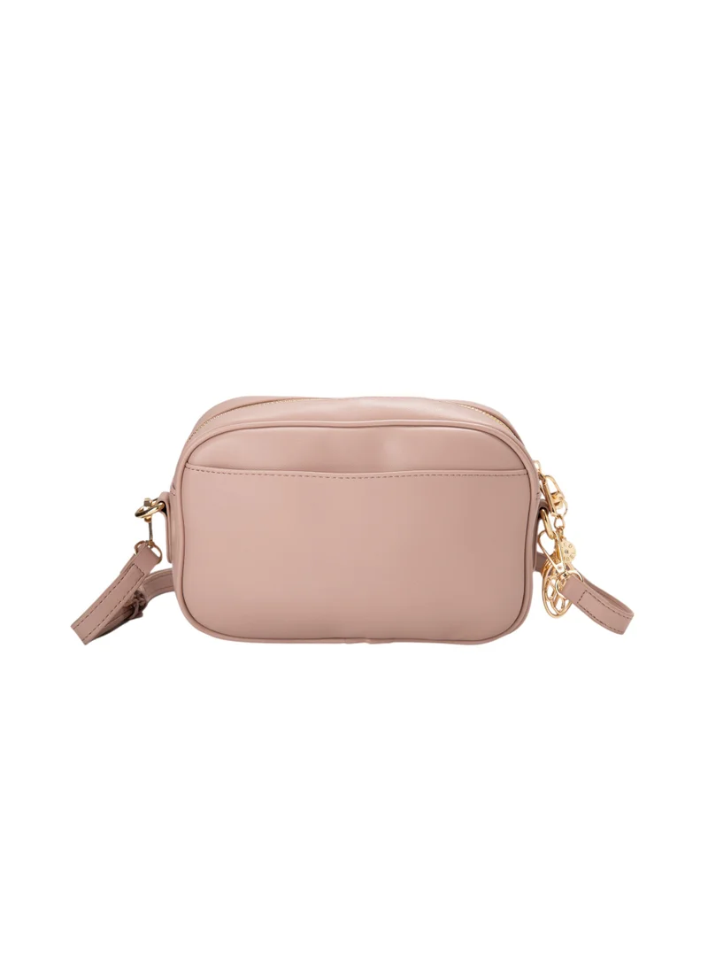 Bata Quilted Sling Bag Pink