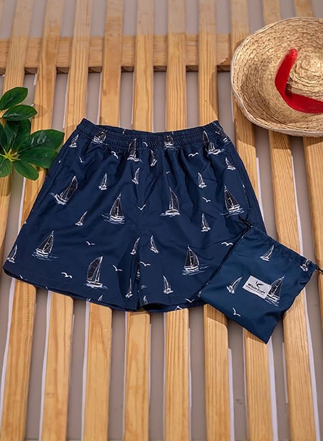 White Eagle Men's Swim Shorts & Matching Bag by White Eagle - Image 3