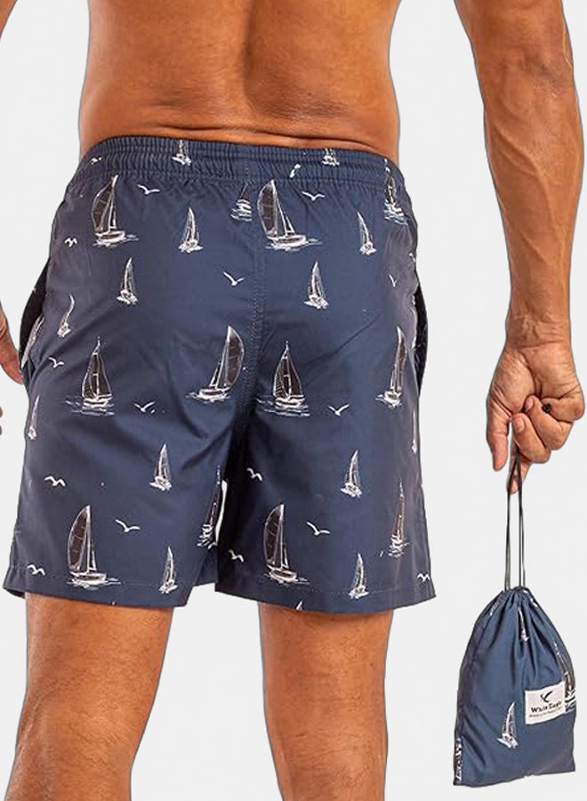 White Eagle Men's Swim Shorts & Matching Bag by White Eagle - Image 4