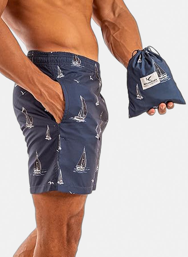 White Eagle Men's Swim Shorts & Matching Bag by White Eagle - Image 2