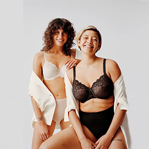 Chantelle صدرية شانتيلي النسائية ريف غوش دانتيل بتغطية كاملة بدون بطانة، كابتشينو، 40E - Image 4
