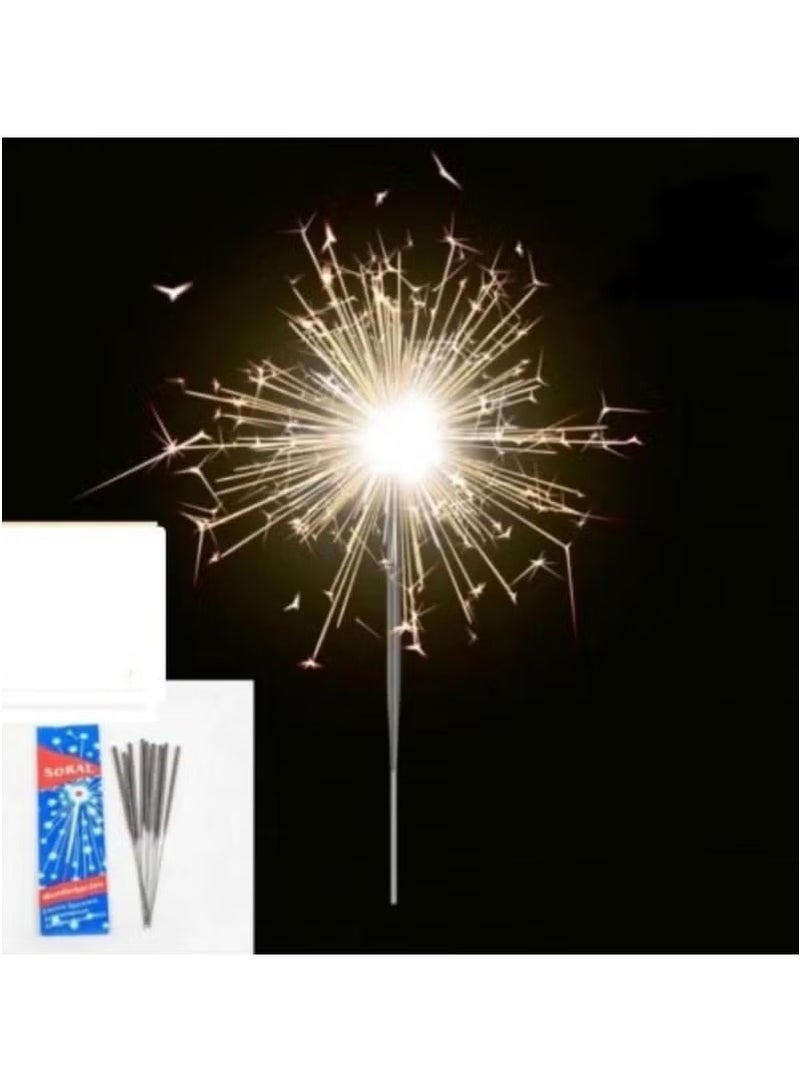 SORAL Stars Sparkling Candles Set Of 20 - Image 4