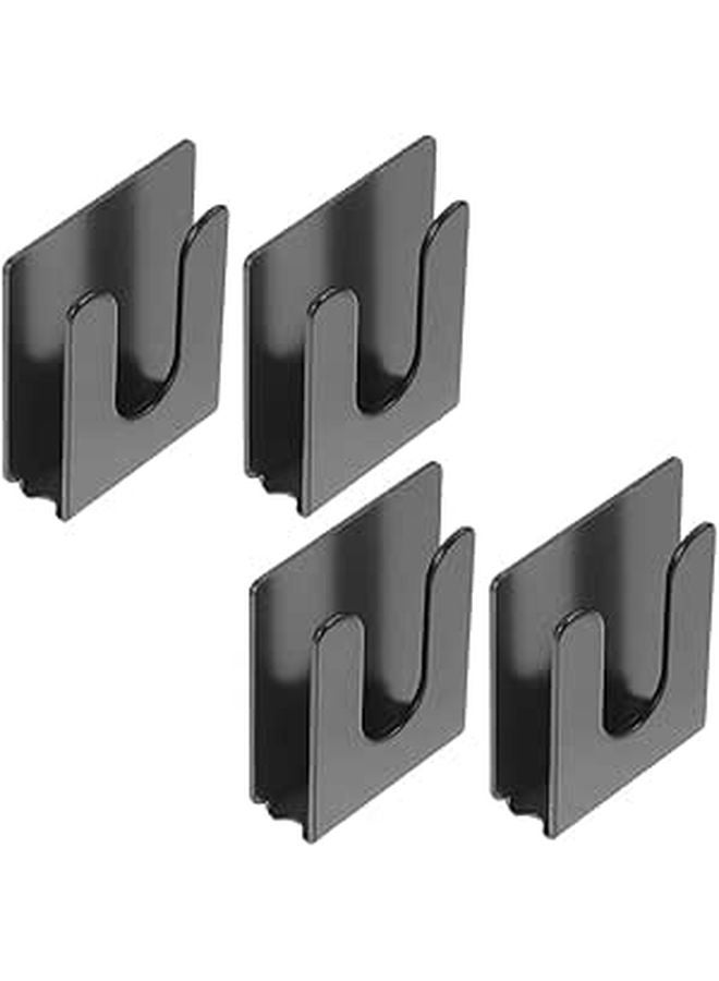 Sturdy Metal Microphone Holder Clip 4 Pieces For Car And Home Secure Fixation - Image 1