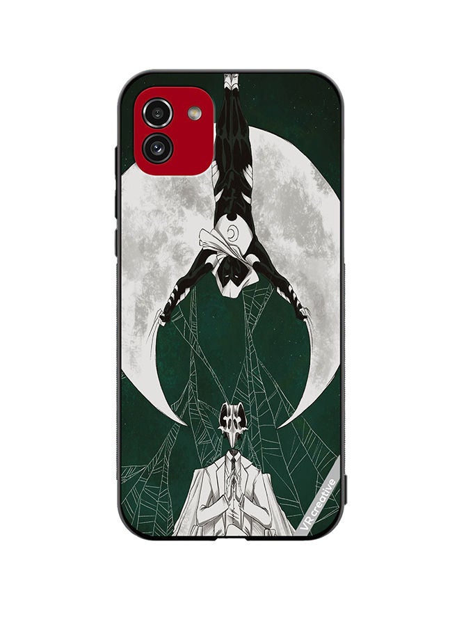 VR CREATIVE Protective Case Cover For Samsung Galaxy A03 Moon Knight1 Design Multicolour - Image 1