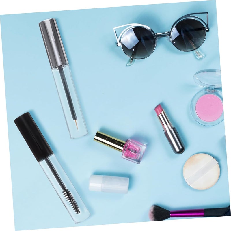 Healeved 12pcs Diy Beauty Kit Empty Mascara Tubes Eyelash Liner Funnel Stopper Travel Leakproof Easy to Use - Image 2