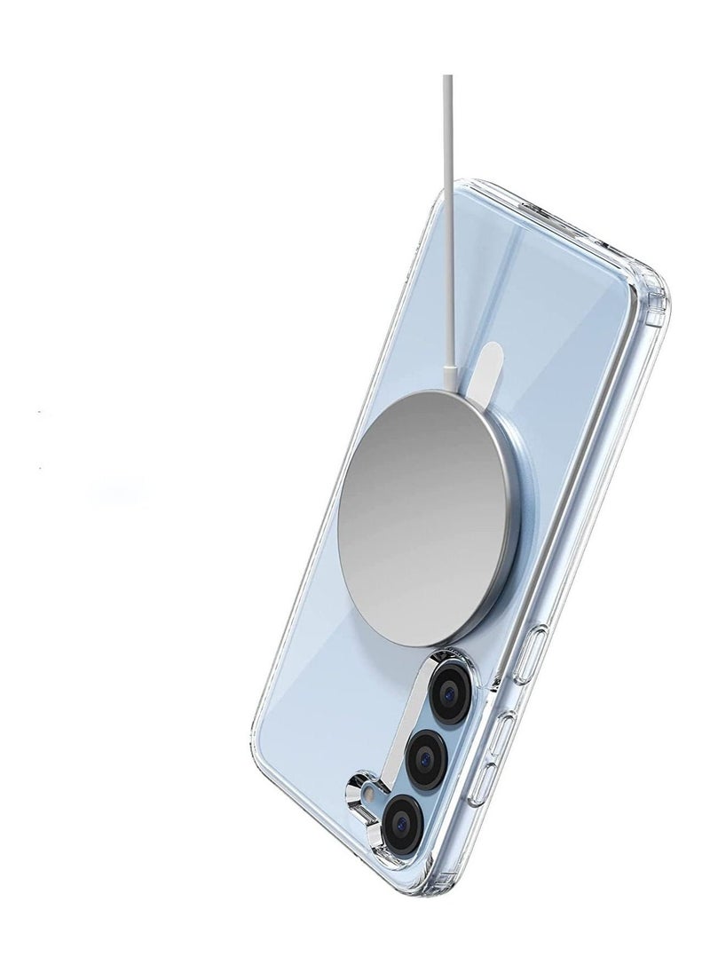 Raxoom [Upgraded] Clear Case for Samsung Galaxy S23 Compatible with Mag-Safe Charging, Ultra Slim & Full Protective Shockproof Case Cover  - Image 3