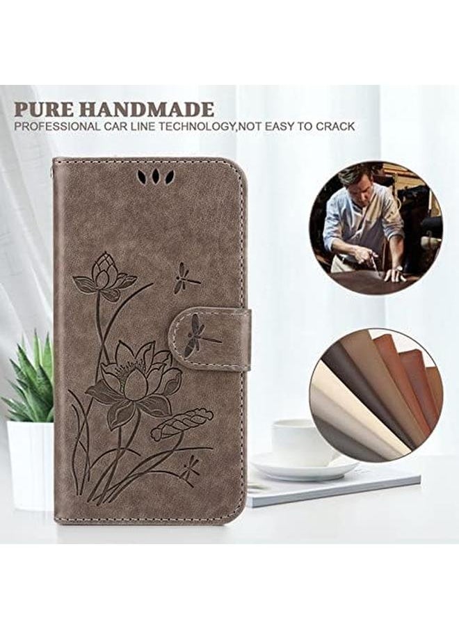 erorex - Iphone 13 Pro Case Genuine Leather Rfid Blocking Flip Magnetic Wallet Case With Card Slots Stand Shockproof Folio Phone Cover Compatible With Iphone 13 Pro 5G 6.1 Inch Brown - Image 1