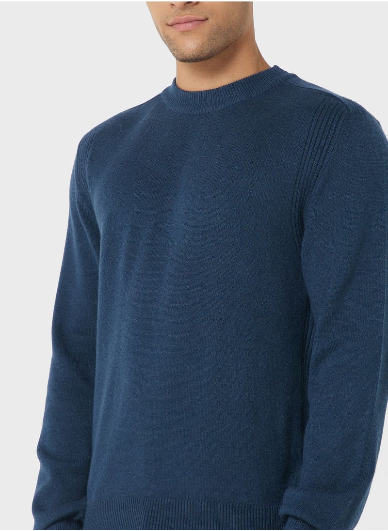 Robert Wood - Crew Neck Sweater - Image 1