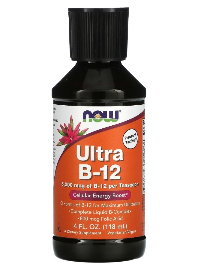 now Ultra B12 5000 mcg 4 fl oz (118 ml)