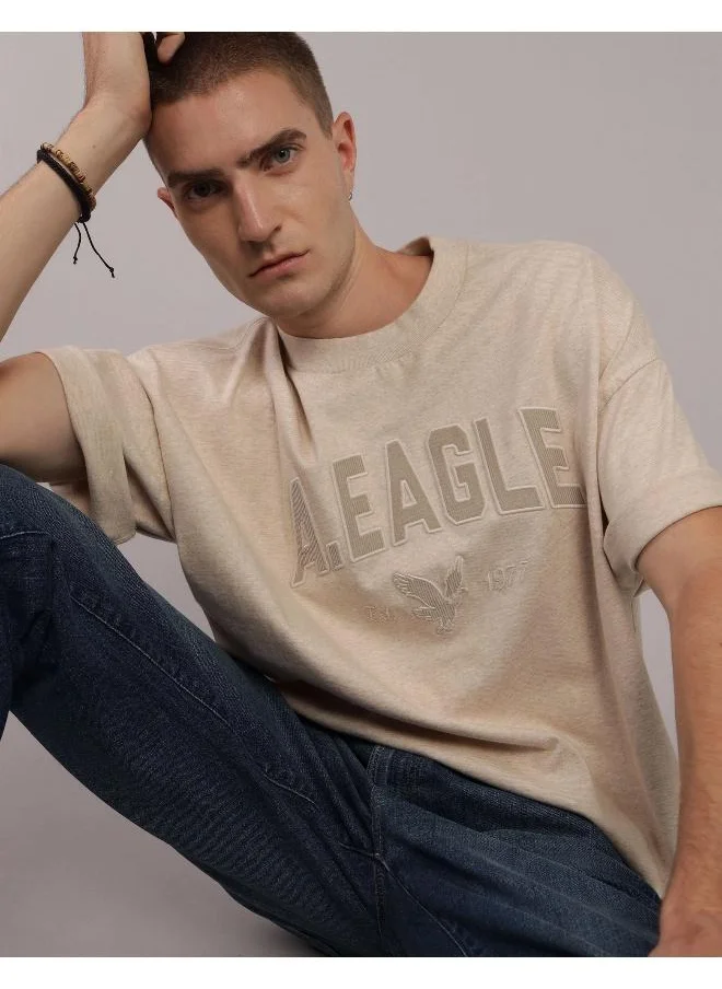 American Eagle AE Oversized Logo Graphic T-Shirt