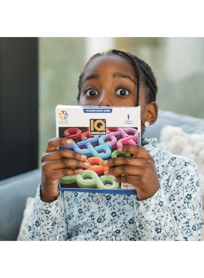 SmartGames IQ Noodles - A Travel Friendly Logic Puzzle for Ages 7 - Adult with 120 Challenges and 2 Play Modes! - Image 2
