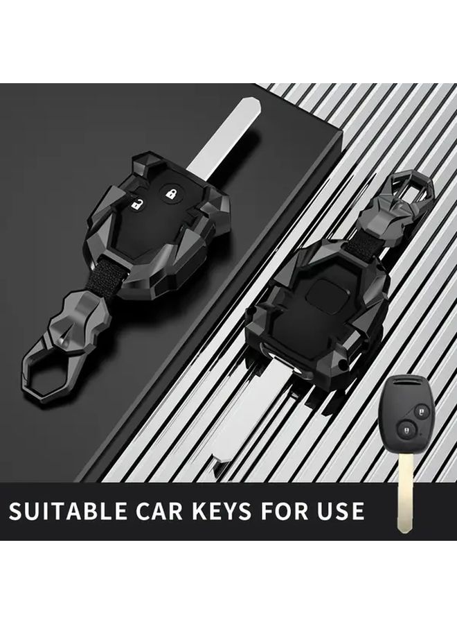 Key Case Cover Ring Protector Suitable For Honda And Peugeot Vehicles Accord Civic CRV Pilot Jazz Freed Stepwgn Insight Type C - Image 1