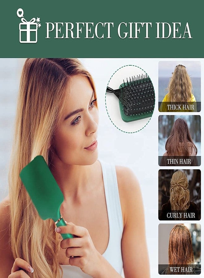 Koyet 2pcs Set Anti Static Massage Comb & Detangling Brush for Women & Men - Paddle Brush + Styling Comb, Wet or Dry, Curly or Straight Hair - Image 4