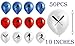 CupaPlay 50 Baseball Party Latex Balloons Sports Game Graduation Baseball Birthday Party Decorations Supplies Favors - Image 2