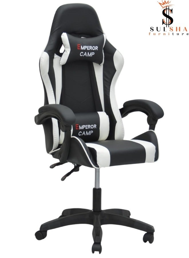 SULSHA Executive Ergonomic Computer Desk Chair for Office and Gaming with headrest back comfort and lumbar support - Image 1