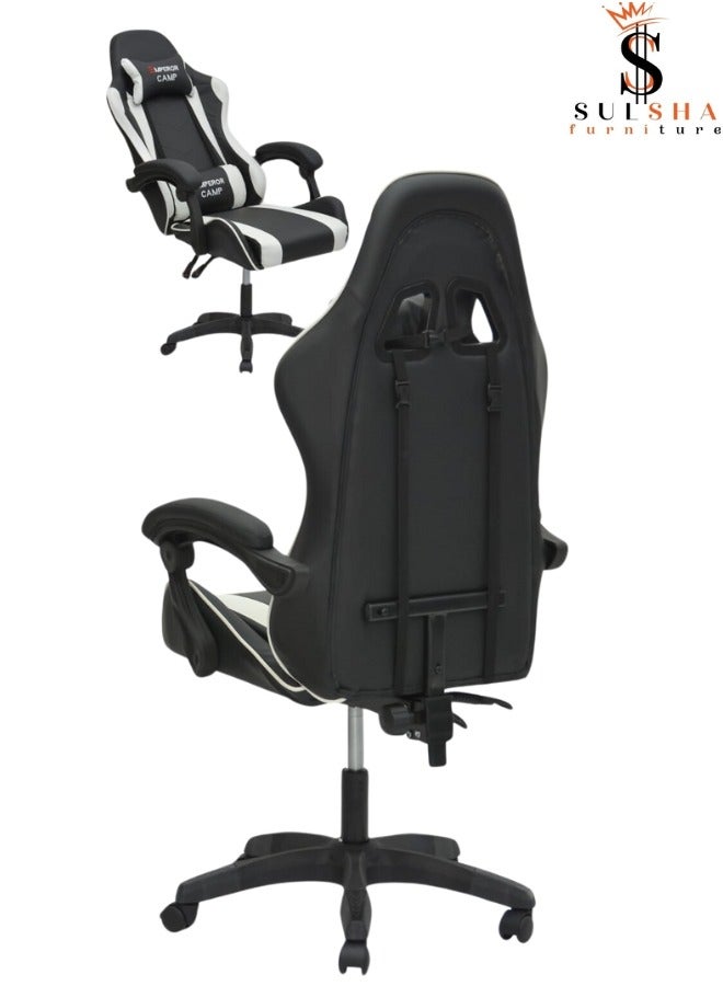 SULSHA Executive Ergonomic Computer Desk Chair for Office and Gaming with headrest back comfort and lumbar support - Image 2