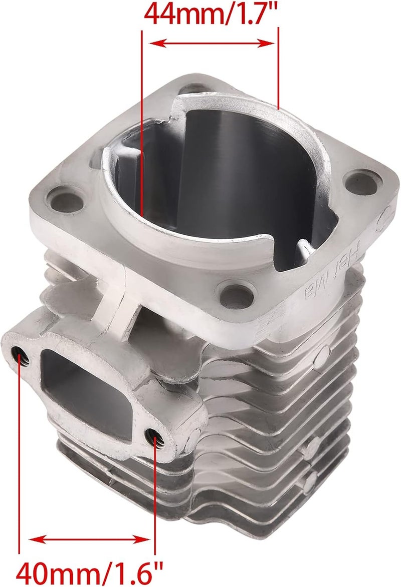 WOOSTAR 44mm Big Bore Cylinder with Piston Ring Kit - Image 2