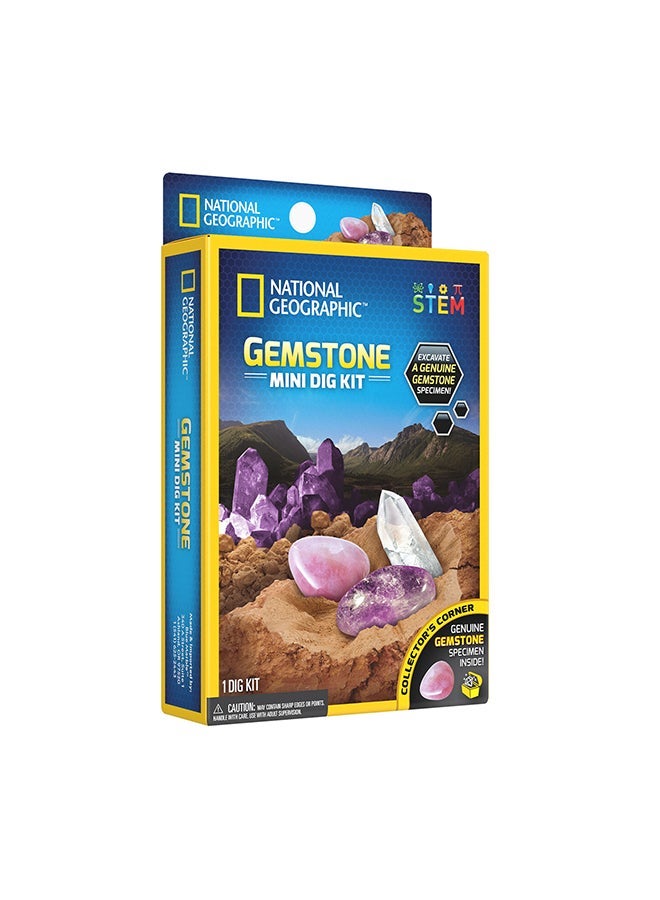 NATIONAL GEOGRAPHIC Blue Marble Impulse Gemstone Mini Dig Kit - Image 1