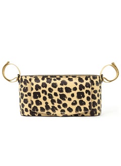 TWELVElittle TWELVElittle Peek-A-Boo Universal Stroller Organizer/Caddy With Cup Holder Leopard  - Image 1