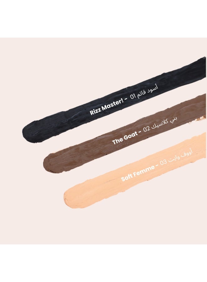 loca Eye Pencil Rizz Master - Blackest Black01 - Image 2