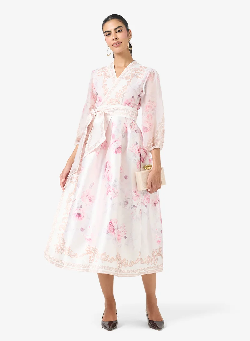 Ella  Floral Printed Dress for Women | Best Price UAE