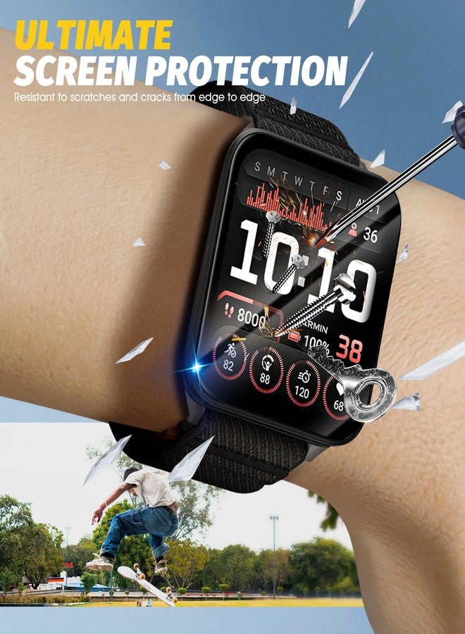 Orzero (4 Pack) Watch Screen Protector Compatible for Garmin Venu X1, PMMA and PET (Not Tempered Glass) Ultra Thin HD Full Coverage Anti-Scratch - Image 3