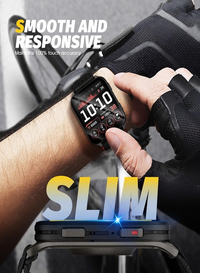 Orzero (4 Pack) Watch Screen Protector Compatible for Garmin Venu X1, PMMA and PET (Not Tempered Glass) Ultra Thin HD Full Coverage Anti-Scratch - Image 4