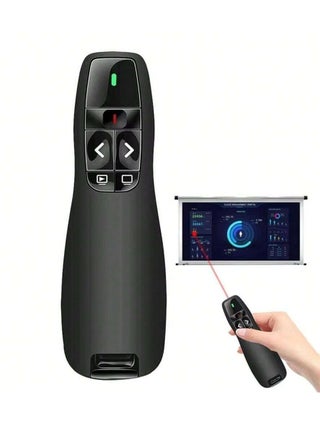 2.4Ghz Wireless Presenter With Red Laser Pointer, PowerPoint Presentation Clicker for Windows and Mac, Remote Control for Slideshows, Keynote and More - pzsku/Z3B175E46DF048F1992C0Z/45/1759652431/e3a85c07-c158-4fe4-9a77-d74f3b25732d