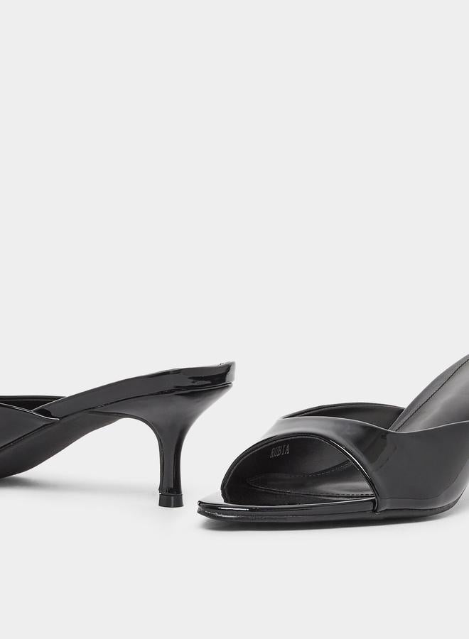 Raid Rubia Peep Toe Mules - Image 4