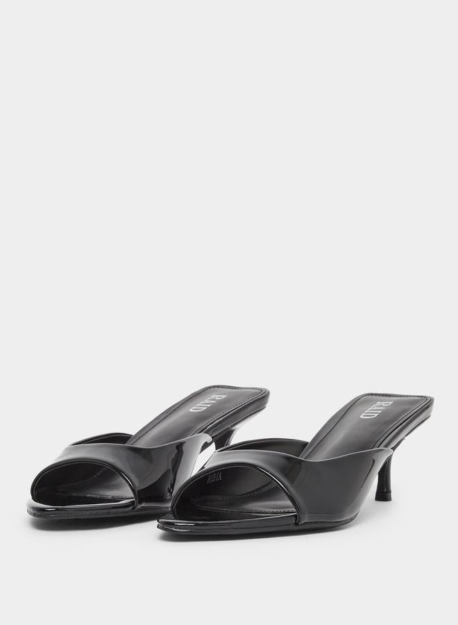 Raid Rubia Peep Toe Mules - Image 3