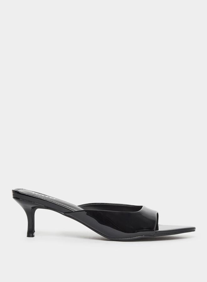 Raid Rubia Peep Toe Mules - Image 1