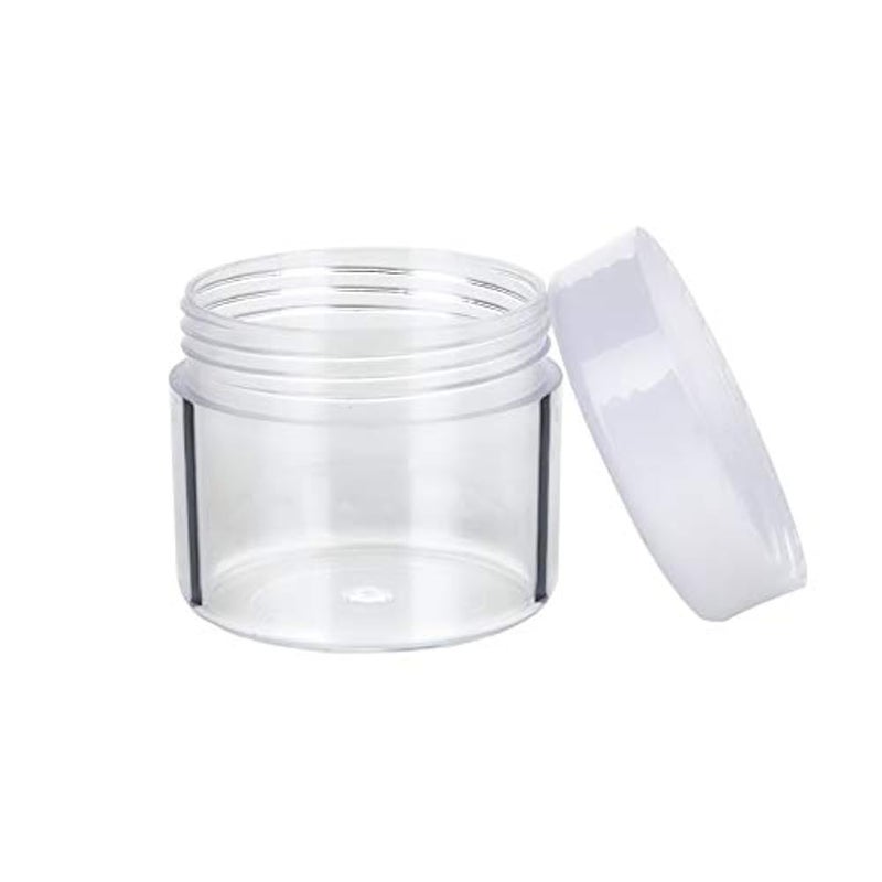 Bekith 60 Pack 0.7oz / 20 ml Round Plastic Pot Jars, Empty Sample Makeup Cosmetic Containers with Lids for Creams, Eye Shadow, Powder, Jewelry - Image 4