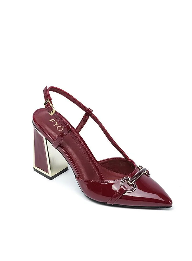 FYOR Glossy Architectural Slingback MC 002