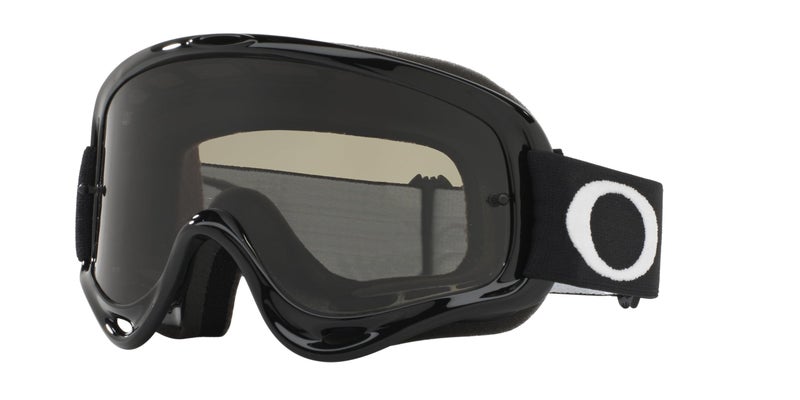 OAKLEY أوكلي O فريم MX أسود جت مع رمادي داكن ورمل شفاف - Image 1