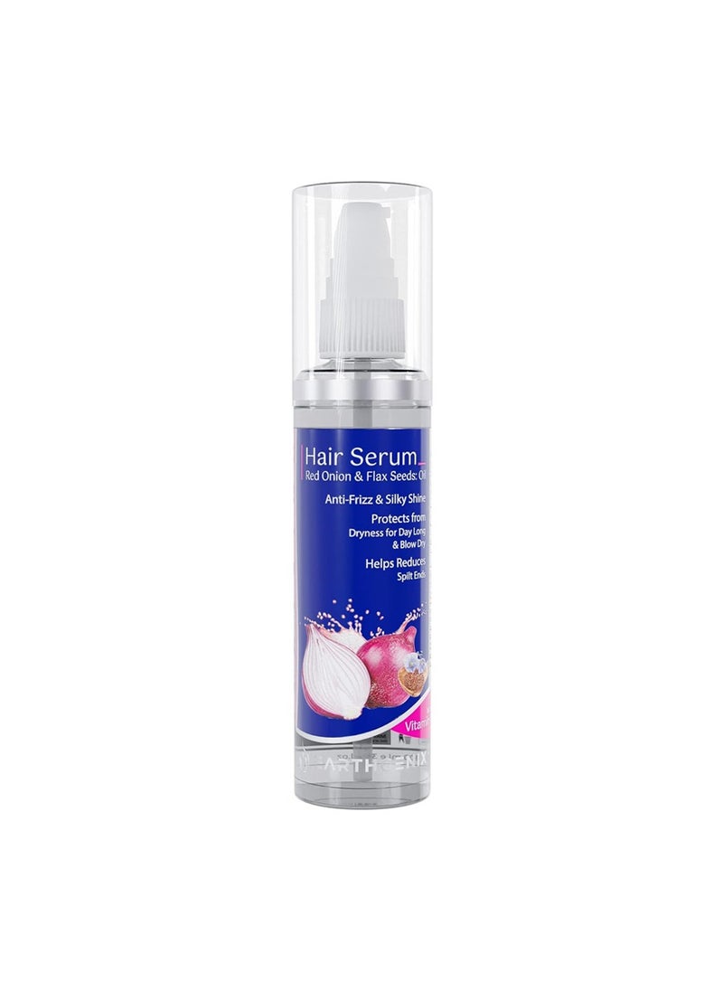 Earthgenix Hair Serum Red Onion And Flex Seeds Oil 100Ml 