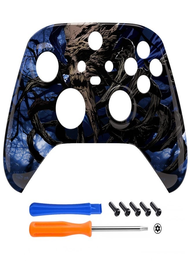 eXtremeRate Glow in Dark Shell for Xbox Series X & S Controller, The Awakening of The Earth Lord Front Housing Cover for Xbox Core Controller - Image 3