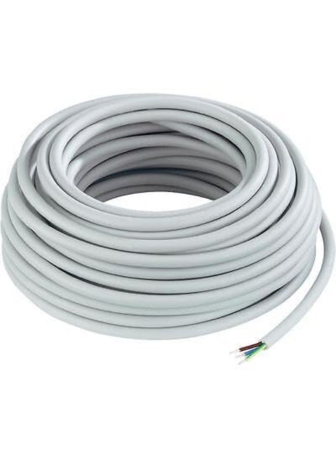 ZILCO 1.5mm 3 Core PVC Flexible Cable – White (50 Yard Roll) Durable. Flexible. Safe. Trusted by Professionals. - Image 1