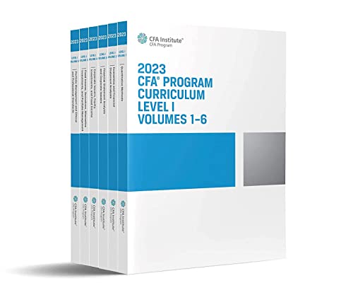 2023 CFA Program Curriculum Level I 