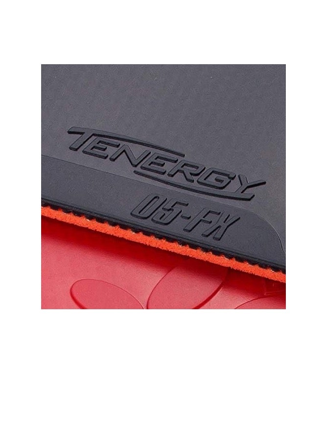 BUTTERFLY Butterfly Tenergy 05 Fx Table Tennis Rubber Inverted Professional Butterfly Table Tennis Rubber Black (1.7mm) 4906901125605  - Image 3