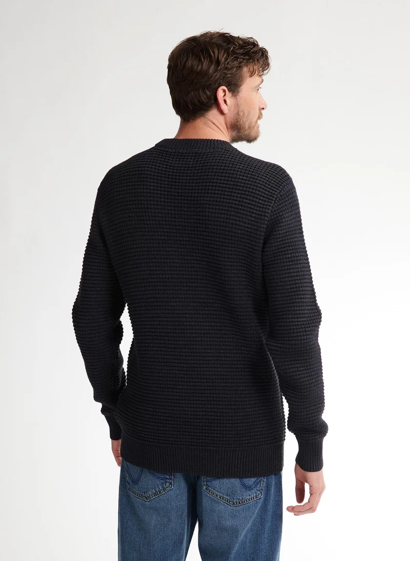 Petrol Industries Men Knitwear Round Neck Basic