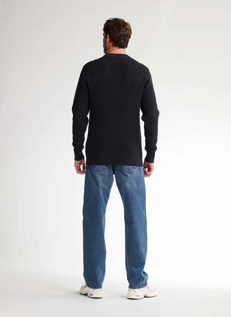 Petrol Industries  Men Knitwear Round Neck Basic for Men | Best Price UAE