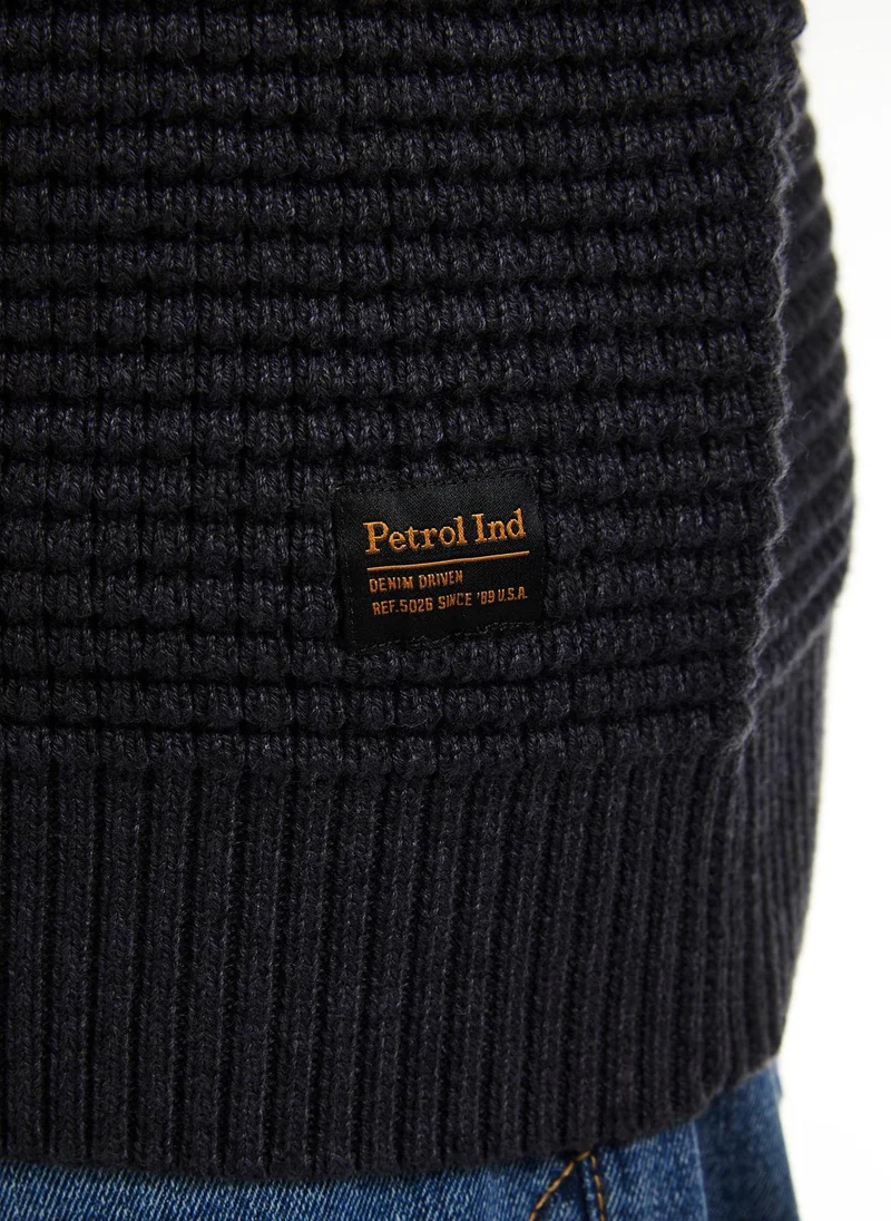 Petrol Industries  Men Knitwear Round Neck Basic for Men | Best Price UAE